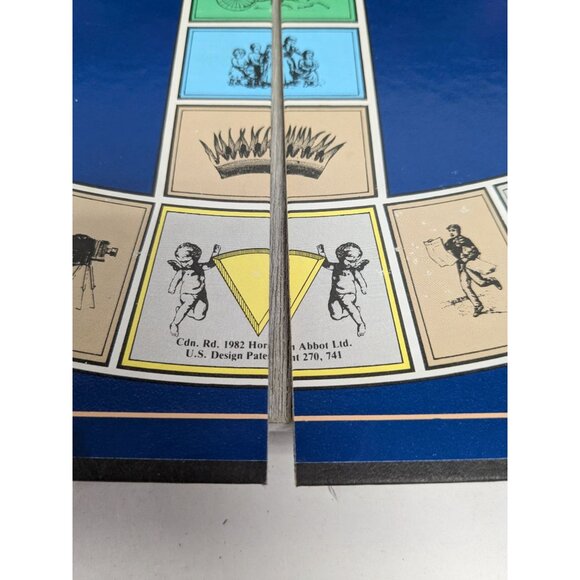 Hasbro 1992 Trivial Pursuit 10th Anniversary Game Board Replacement Instructions - Picture 7 of 7